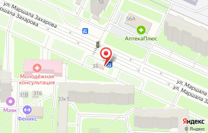 Бистро в Санкт-Петербурге на карте