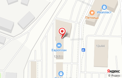 Лизинговая компания Европлан в Октябрьском районе на карте