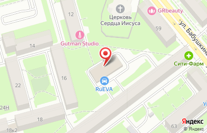 Автоателье RuEVA.ru на карте