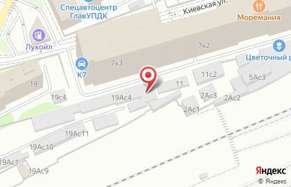 FlorMarket.ru на Киевской улице на карте
