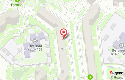 ТОС, Территориальное Общественное Самоуправление, Нижняя часть города на улице Карла Маркса на карте