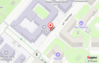 Общественная организация Российская академия естественных наук в Москве на карте