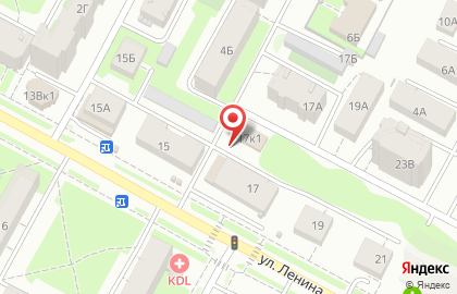 Киоск по продаже кондитерских изделий, г. Бердск на улице Ленина на карте