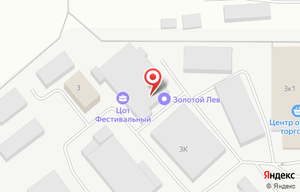 Оптовая фирма Золотой лев на Фестивальной улице на карте