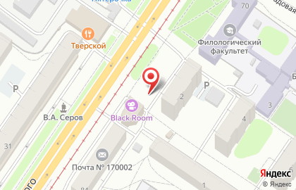 Palazzo на проспекте Чайковского на карте