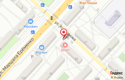 Магазин молочной продукции Волжаночка в Краснооктябрьском районе на карте