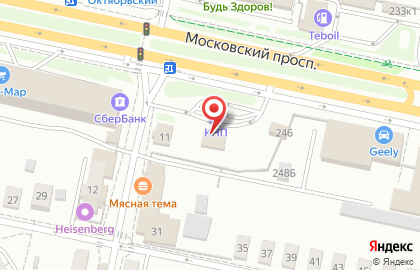 АЗС СургутНефтеГаз на Московском проспекте на карте