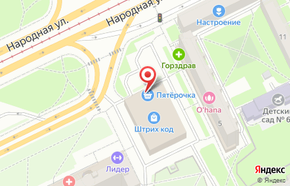 Торговый комплекс Штрих-Код на карте