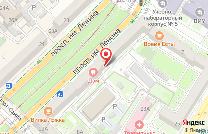 КБ МТС-Банк в Центральном районе на карте