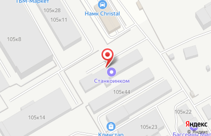 Компания по сдаче в аренду складских помещений на карте
