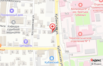 Частная охранная организация Единство на карте