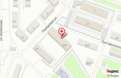 Медицинский центр Профмед на улице Безбокова на карте