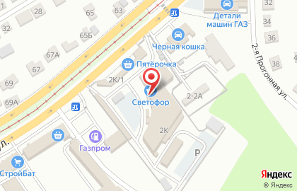 Магазин Светофор в Курске на карте