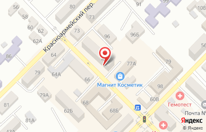 Салон красоты Шарм в Ростове-на-Дону на карте