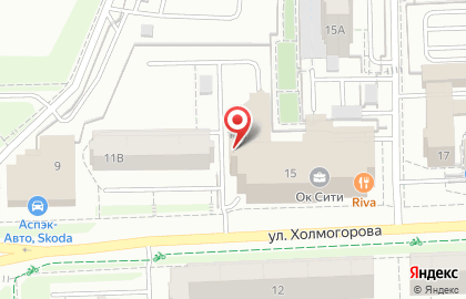 Ремонтно-строительная фирма Радонеж на улице Холмогорова на карте
