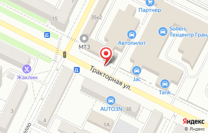 ООО Агроконтракт на Тракторной улице на карте