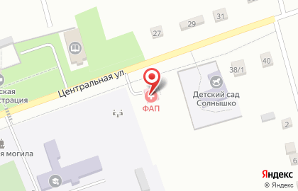 Расховецкий фельдшерско-акушерский пункт красненской центральной районной больницы на карте