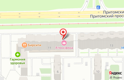 Атмосфера студия красоты на карте