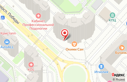 Магазин штор и товаров для рукоделия и товаров для рукоделия на проспекте Гагарина на карте