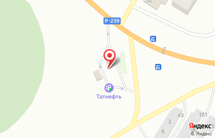 Татнефть-АЗС Центр на Калинина на карте