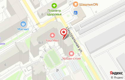 Магазин табачных изделий и кофе на карте