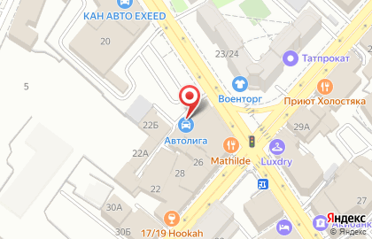 Магазин спортивного питания Хот Енот на Московской улице на карте