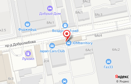 Автосервис ДВС-МОТОРС на улице Добролюбова на карте