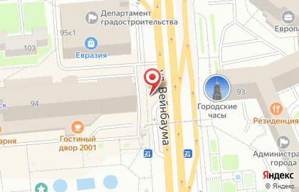 Сотка на улице Вейнбаума на карте