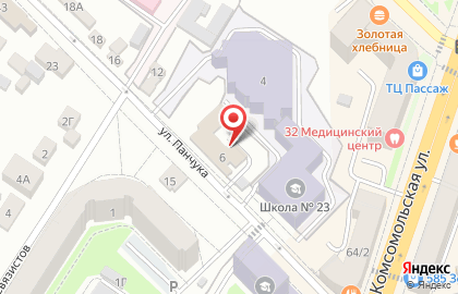 Батальон полиции №2, Управление МВД России по Орловской области на карте