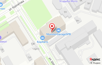 Детейлинг-центр АвтоSpa в Выборгском районе на карте