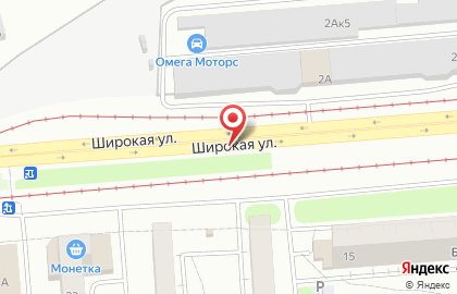 Закусочная на Широкой, 17 к1 на карте