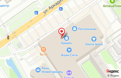 Ювелирный салон Золотой Талисман в Автозаводском районе на карте