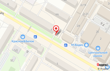 Магазин Хлебосольный на Парковой улице на карте