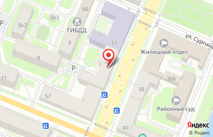 Атол на улице Ленина на карте