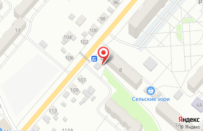 Продуктовый магазин Хороший в Красноярске на карте