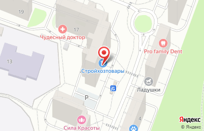 Магазин товаров для строительства и ремонта Мастер Плюс на карте