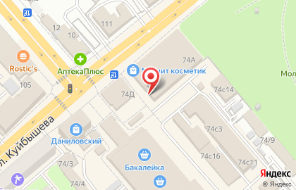 Магазин верхней одежды ИП Ступина З.М. на карте
