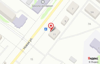 Магазин Хлопковый рай на Новой улице на карте