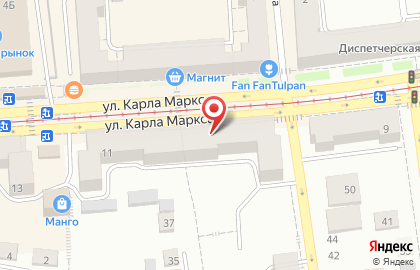 Магазин АКВАтерм в Челябинске на карте