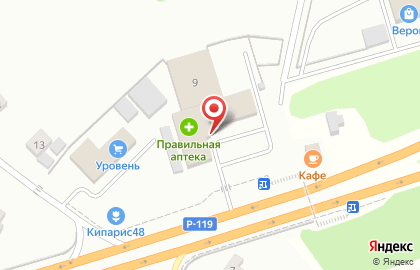 Аптечный пункт Правильная аптека на Советской улице на карте