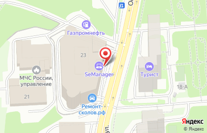 Крылатская Ветклиника на карте