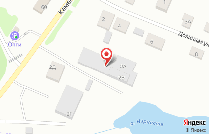 Веста на Долинной улице на карте