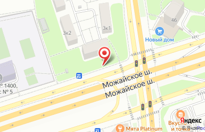 БиМ на Можайском шоссе на карте