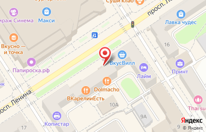 Салон оптики Идеал на проспекте Ленина на карте