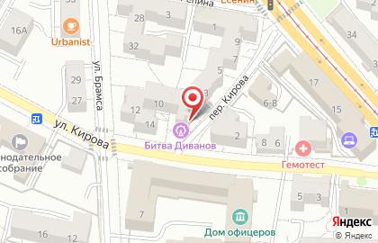 Дизайн Комплект в Центральном районе на карте