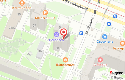Отель Айседора на карте