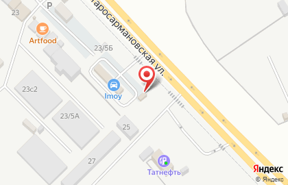 Кафе в Казани на карте