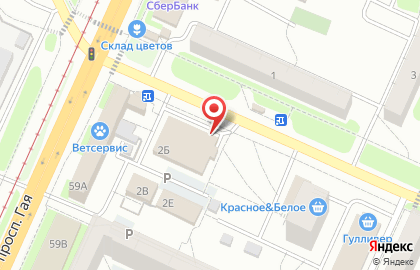 Магазин разливных напитков Изба в Железнодорожном районе на карте