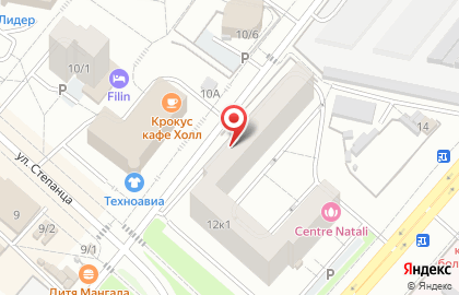 СтройАльянс в Кировском районе на карте