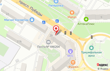 Фирменный магазин У Палыча на улице Дзержинского на карте